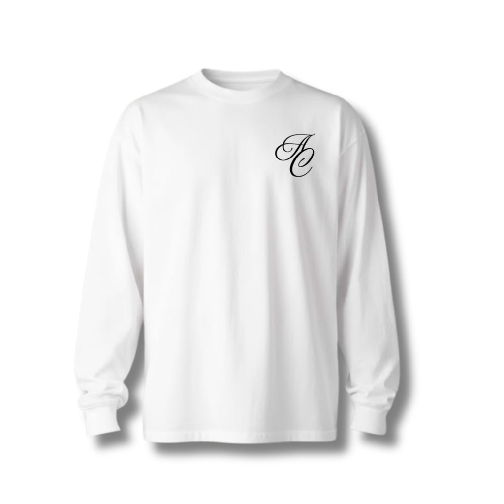 OVERSIZE LONG SLEEVE TEE BLANCO 250GR