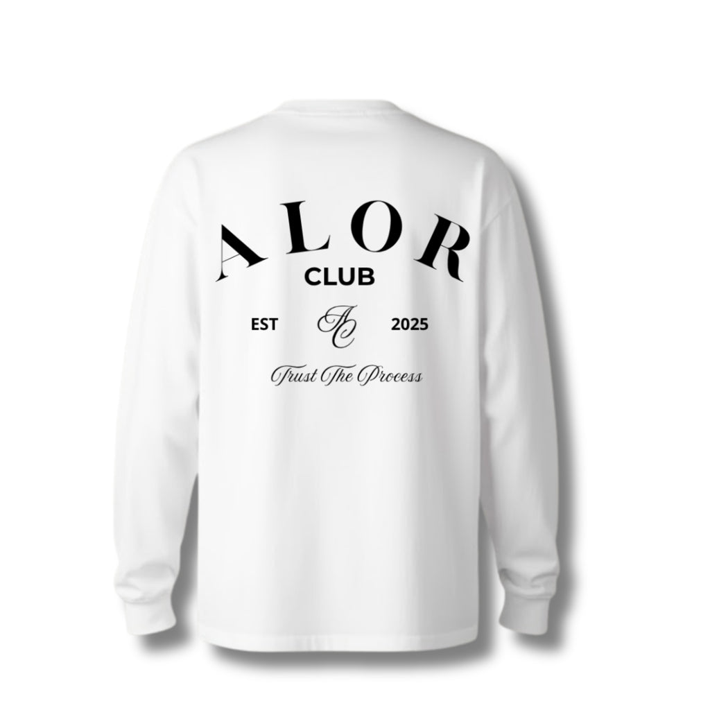 OVERSIZE LONG SLEEVE TEE BLANCO 250GR